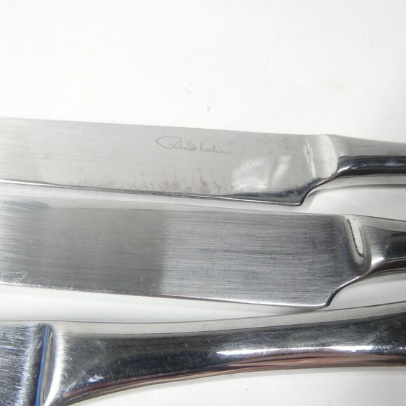 Robert Welch Ammonite 6 Knives Stainless Flatware Lot Helmick - Picture 7 of 7